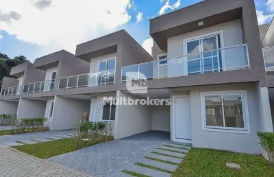 Casa em condomínio fechado com 3 quartos à venda na rua íris antônio campos, 369 46, campo comprido, curitiba por r$ 720.000