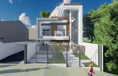 Casa com 3 quartos à venda na rua josé gusso, 195 01, portão, curitiba por r$ 950.000