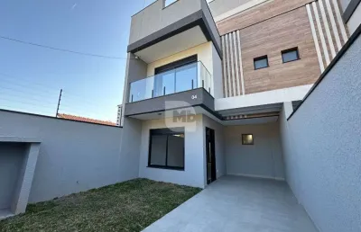 Casa com 3 quartos à venda na rua coronel josé gomes do amaral, 490 3, água verde, curitiba por r$ 1.163.000