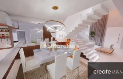Casa com 3 quartos à venda na rua miguel bertolino pizatto, 2823, iguaçu, araucária por r$ 1.350.000