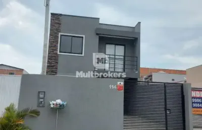 Casa com 3 quartos à venda na rua tenente josé jerônimo batista, 114 02, fazenda velha, araucária por r$ 599.000