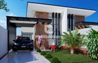 Casa com 3 quartos à venda na jasmim, 229, campina da barra, araucária por r$ 530.000