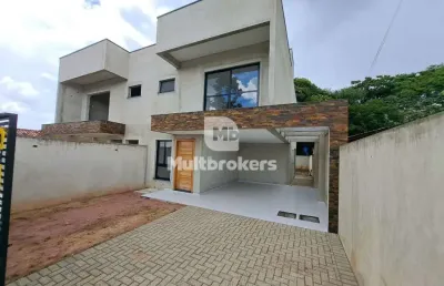 Casa com 3 quartos à venda na rua pedro rudi, 80, thomaz coelho, araucária por r$ 650.000