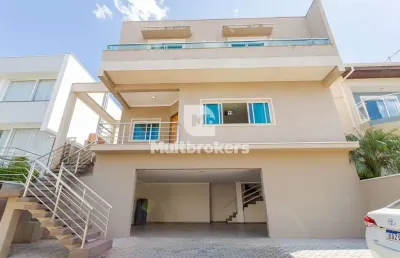 Casa em condomínio fechado com 4 quartos à venda na rua doutor lubumir viergbiski, 220, campo comprido, curitiba por r$ 2.289.000