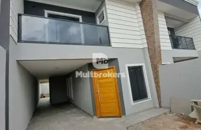 Casa com 3 quartos à venda na bernardino lemos, 184, costeira, araucária por r$ 930.000