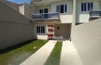 Casa com 3 quartos à venda na estocolmo, 121 2, lamenha grande, almirante tamandaré por r$ 720.000