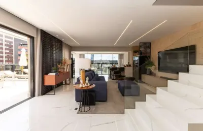 Cobertura com 3 quartos à venda na rua martim afonso, 1015, bigorrilho, curitiba por r$ 3.990.000