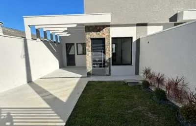 Casa com 3 quartos à venda na rua jonet zanetti silva, 65 02, tindiquera, araucária por r$ 580.000