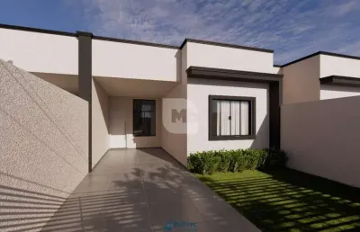 Casa com 2 quartos à venda na das orquídeas, 2066, campina da barra, araucária por r$ 385.000