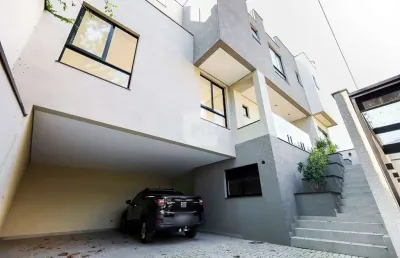 Casa em condomínio fechado com 3 quartos à venda na rua joão batista dallarmi, 1166 3, santo inácio, curitiba por r$ 1.920.000