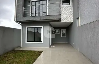 Casa com 3 quartos à venda na augusto gawleta, 144, estação, araucária por r$ 670.000