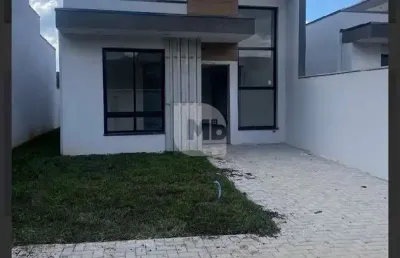 Casa com 2 quartos à venda na joão túlio, 391, boqueirão, araucária por r$ 396.000