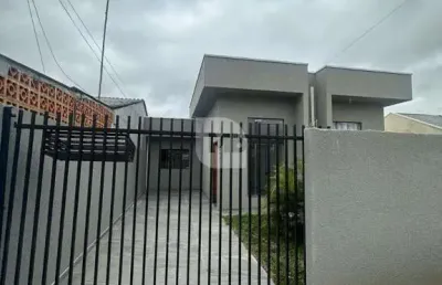 Casa com 3 quartos à venda na rua alfredo voss, 243, costeira, araucária por r$ 480.000