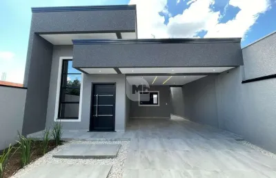 Casa com 3 quartos à venda na rua joão assef, 499, estação, araucária por r$ 830.000