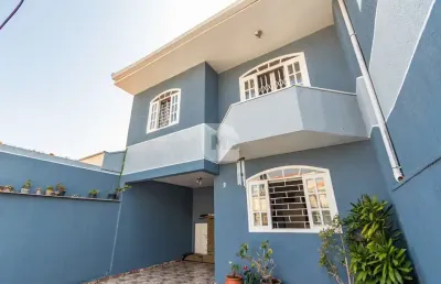 Casa com 3 quartos à venda na rua angelina ansai, 174, fazendinha, curitiba por r$ 450.000