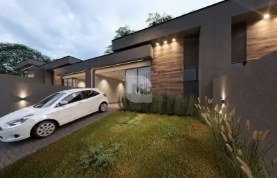 Casa com 3 quartos à venda na tibagi, 01, iguaçu, araucária por r$ 450.000
