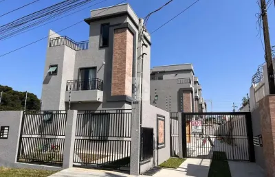 Casa com 3 quartos à venda na porecatu, 1032 5, sítio cercado, curitiba por r$ 459.000