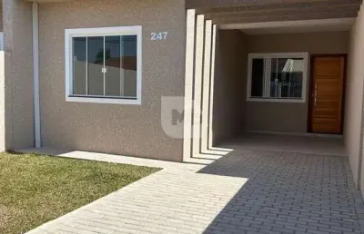 Casa com 3 quartos à venda na rua rafaela odppis trauczynski, 247, porto das laranjeiras, araucária por r$ 385.000