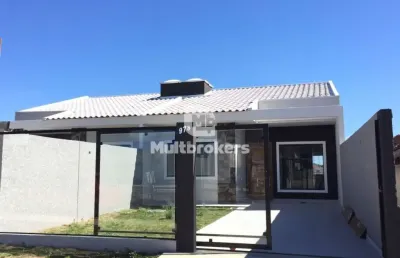 Casa com 3 quartos à venda na rua crisântemo, 978, campina da barra, araucária por r$ 429.000