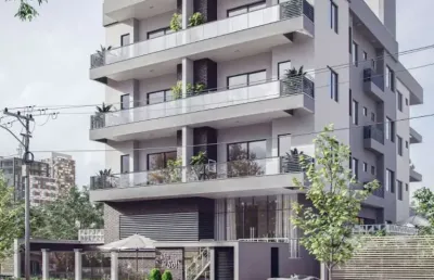 Apartamento com garden e 02 suítes na praia de palmas, sc