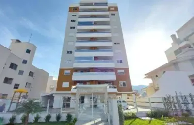 Apartamento com 3 dormitórios, 2 vagas e sacada com churrasqueira no pagani - palhoça/sc