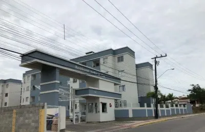 Apartamento a venda de 02 dormitórios com mobília planejada no bairro fundos de biguaçu-sc