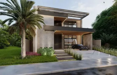 Casa de alto padrão com 4 suítes, pedra branca/palhoça-sc