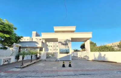 Apartamento de 02 dormitórios com sacada e churrasqueira e piscina no cond. b. do aririú- palhoça-sc
