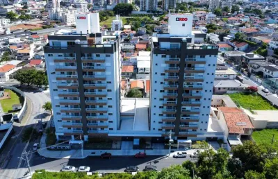Apartamento de alto padrão com 3 quartos sendo 2 suítes localizado no estreito - florianópolis - sc