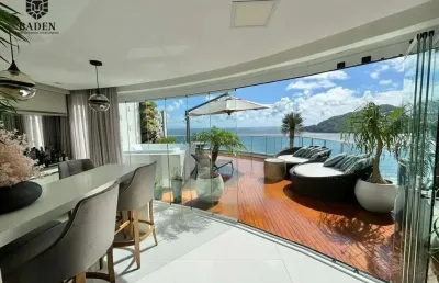 Apartamento / diferenciado/ garden / 3 suítes / frente mar / balneário camboriú