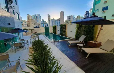 Apartamento novo 3 suítes quadra mar, 120 m da praia