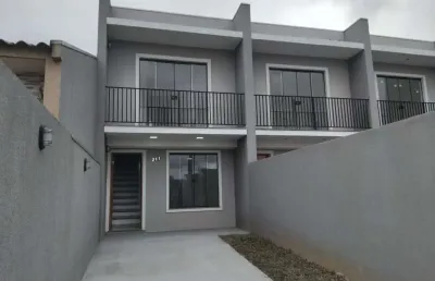 Sobrado com 2 quartos  à venda, 65.00 m2 por r$250000.00  - cara cara - ponta grossa/pr