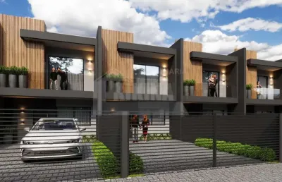 Sobrado com 3 quartos  à venda, 90.00 m2 por r$349990.00  - boa vista - ponta grossa/pr