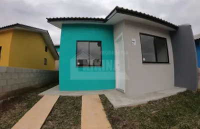 Casa residencial com 2 quartos  à venda, 44.53 m2 por r$190000.00  - uvaranas - ponta grossa/pr