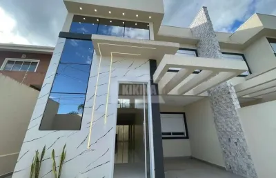 Casa residencial com 3 quartos  à venda, 133.00 m2 por r$790000.00  - jardim carvalho - ponta grossa/pr