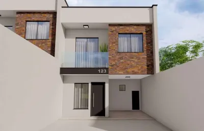 Sobrado com 3 quartos  à venda, 86.00 m2 por r$498000.00  - jardim carvalho - ponta grossa/pr