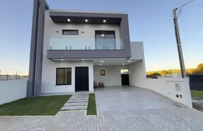 Sobrado com 3 quartos  à venda, 169.00 m2 por r$970000.00  - jardim carvalho - ponta grossa/pr