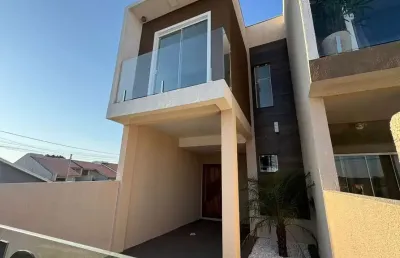 Sobrado com 2 quartos  à venda, 75.00 m2 por r$246000.00  - uvaranas - ponta grossa/pr