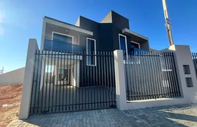 Sobrado com 3 quartos  à venda, 130.00 m2 por r$470000.00  - cara cara - ponta grossa/pr