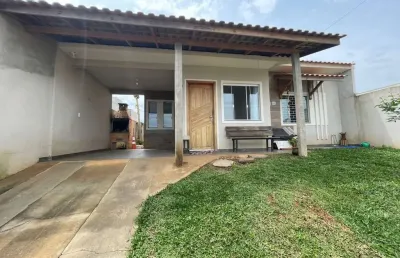 Casa residencial com 3 quartos  à venda, 66.72 m2 por r$320000.00  - cara cara - ponta grossa/pr