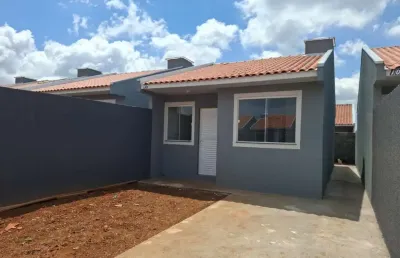 Casa residencial com 2 quartos  à venda, 45.00 m2 por r$175000.00  - cara cara - ponta grossa/pr