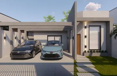 Casa residencial com 3 quartos  à venda, 98.00 m2 por r$400000.00  - cara cara - ponta grossa/pr