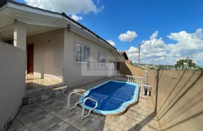 Casa residencial com 2 quartos  à venda, 205.00 m2 por r$550000.00  - oficinas - ponta grossa/pr