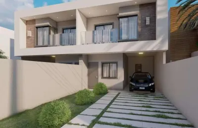 Sobrado com 3 quartos  à venda, 89.00 m2 por r$445000.00  - cara cara - ponta grossa/pr