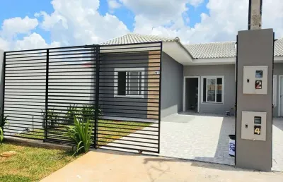 Casa residencial com 2 quartos  à venda, 52.00 m2 por r$250000.00  - cara cara - ponta grossa/pr
