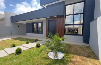 Casa residencial com 3 quartos  à venda, 122.00 m2 por r$599000.00  - cara cara - ponta grossa/pr