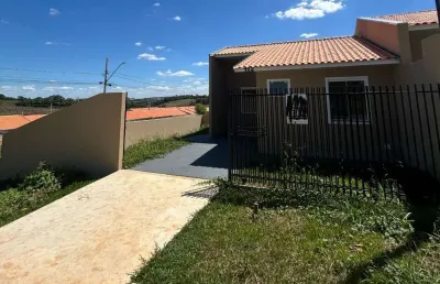 Casa residencial com 3 quartos  à venda, 55.50 m2 por r$230000.00  - cara-cara - ponta grossa/pr