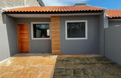 Casa residencial com 2 quartos  à venda, 56.00 m2 por r$190000.00  - cara-cara - ponta grossa/pr