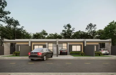 Casa residencial com 3 quartos  à venda, 62.00 m2 por r$290000.00  - cara-cara - ponta grossa/pr