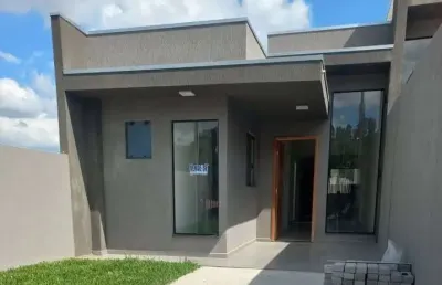 Casa residencial com 3 quartos  à venda, 75.00 m2 por r$299000.00  - nova russia - ponta grossa/pr